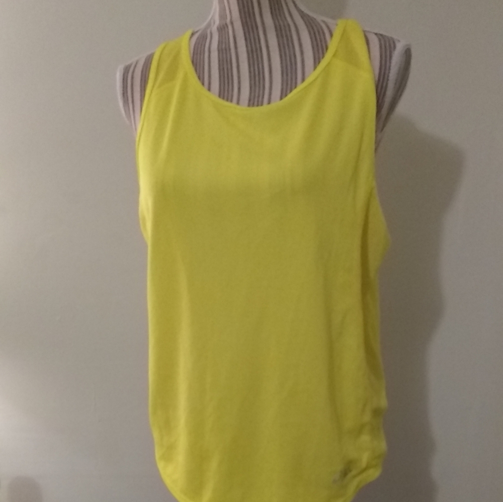 Asics Yellow Tank Top